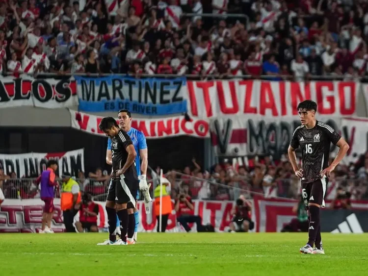 México cae ante River Plate en amistoso internacional
