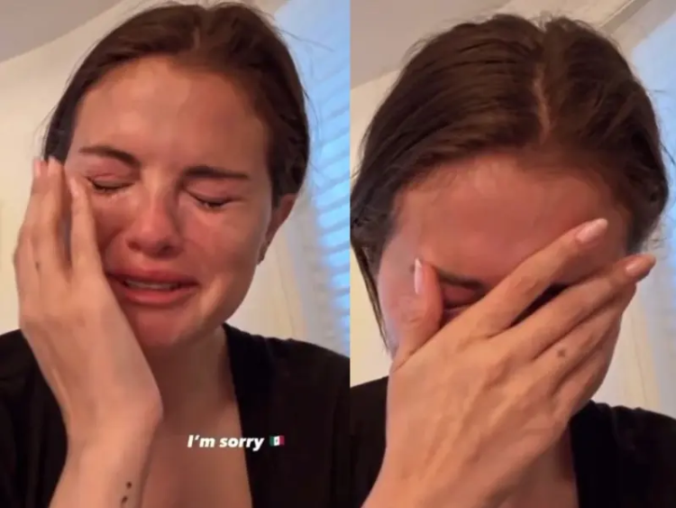 Selena Gomez llora y se disculpa por deportaciones masivas de mexicanos