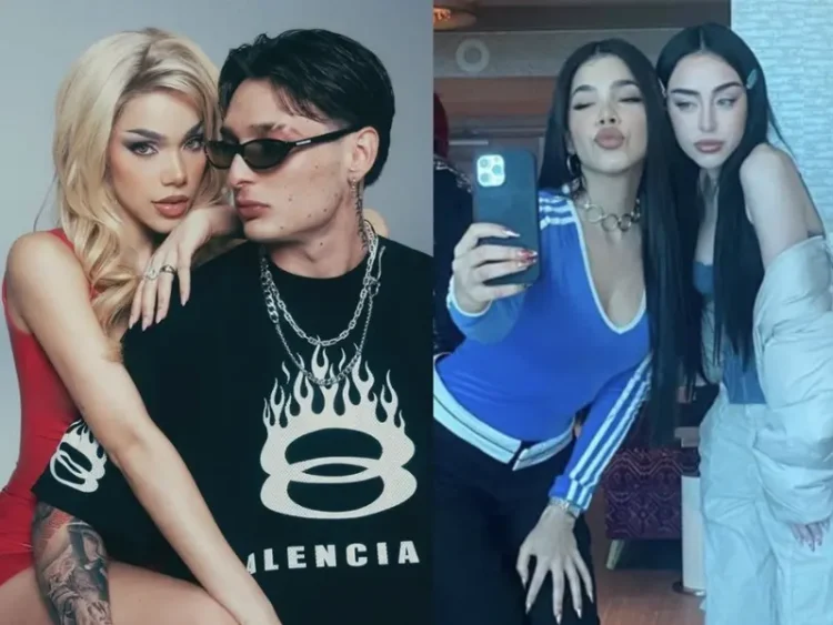 Comparan a Kenia Os con Ángela Aguilar por supuesto romance con Peso Pluma