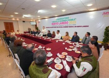 COMPROMISO CON BIENESTAR DE CIUDADANÍA Fortalece a Nuevo Laredo coordinación con federación