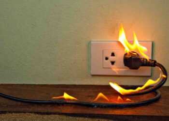 Advierten sobre incendios por sobrecarga eléctrica