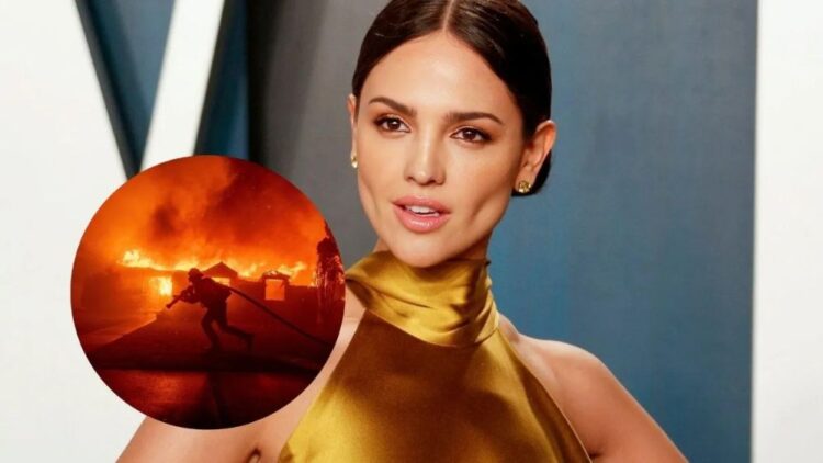Eiza González es evacuada de su casa por incendios en Los Ángeles