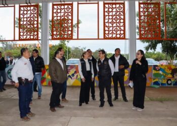 Rector de la UAT supervisa en el Campus Sur obras de infraestructura