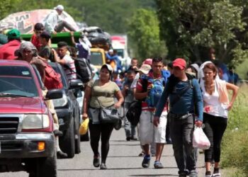 YA NO QUIEREN IR A EU Migrantes exigen papeles para quedarse y trabajar en México