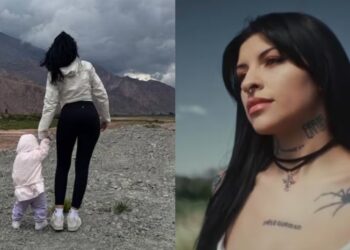 Cazzu comparte tiernos momentos de su hija Inti durante la producción de “Dolce”