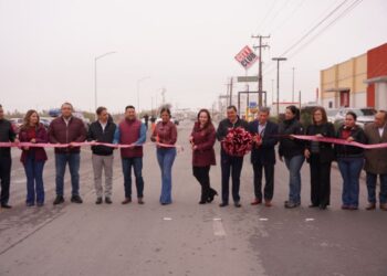 HISTÓRICO AVANCE EN DRENAJE PLUVIAL: Entrega Carmen Lilia colector clave para el saneamiento del Río Bravo