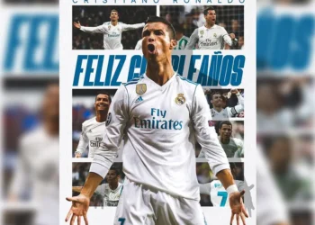 Real Madrid se acuerda de Cristiano Ronaldo; lo felicitan por su cumpleaños 40