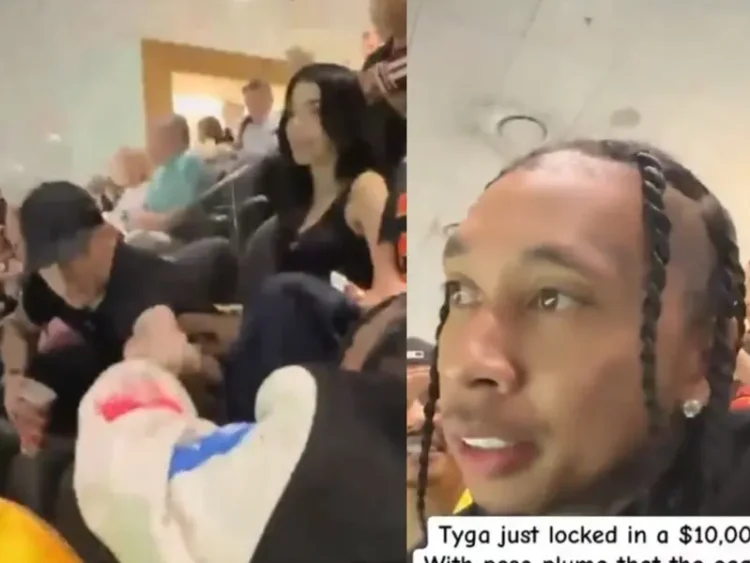 Peso Pluma gana apuesta de 200 mil pesos contra Tyga en el Super Bowl 2025