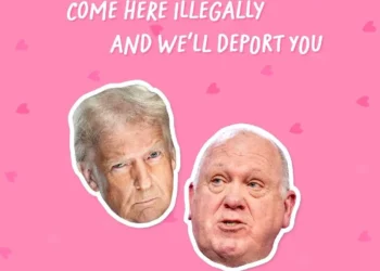 “Ven aquí y te expulsaremos”: con este mensaje la Casa Blanca felicita por San Valentín a los migrantes
