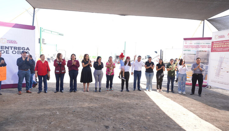 MEJORA CARMEN LILIA MOVILIDAD Modernizan Segundo Anillo Periférico en Nuevo Laredo