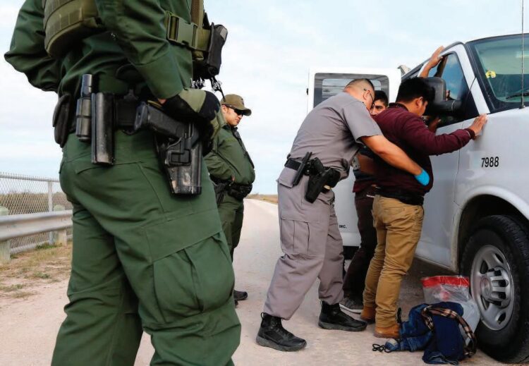 AFIRMA PATRULLA FRONTERIZA Caen 90% cruces ilegales a EUA