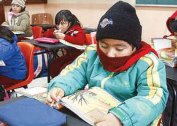 Clases serán en línea por llegada de frente frío