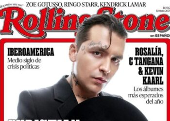 Christian Nodal aparece en portada de ‘Rolling Stone’ y desata burlas por exceso de filtros