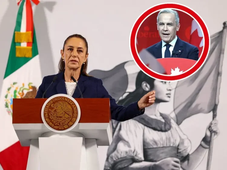 Sheinbaum felicita a Mark Carney, nuevo primer ministro de Canadá