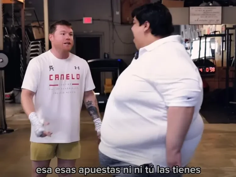 ‘Canelo’ reta a Paulo Chavira con un millón de pesos por bajar de peso