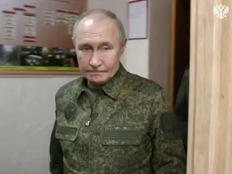 Putin visita Kursk tras avances militares rusos en la región