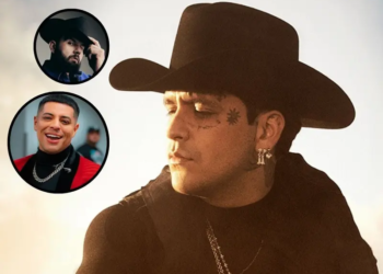 CON CARIN LEÓN Y EDWIN CAZ: CHRISTIAN NODAL Aclara rivalidad