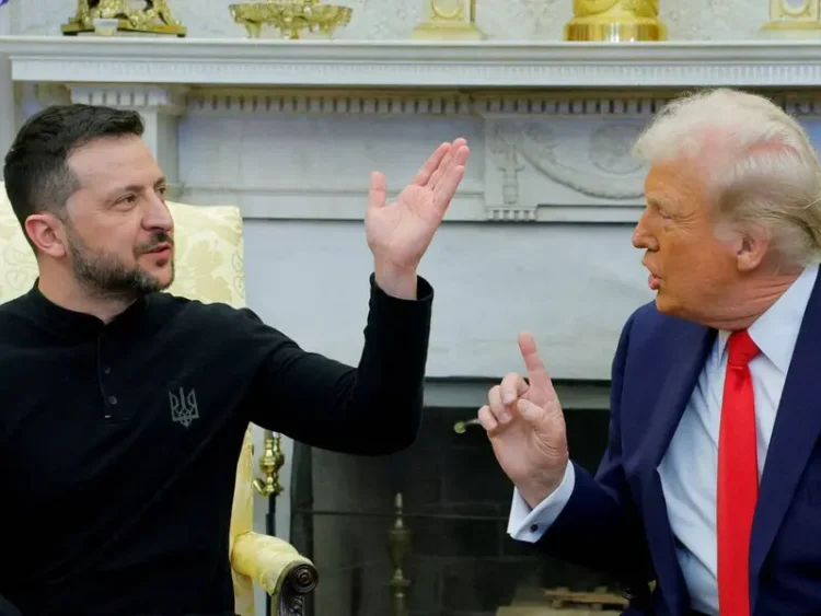 Trump califica de «muy buena» su conversación telefónica con Zelenski