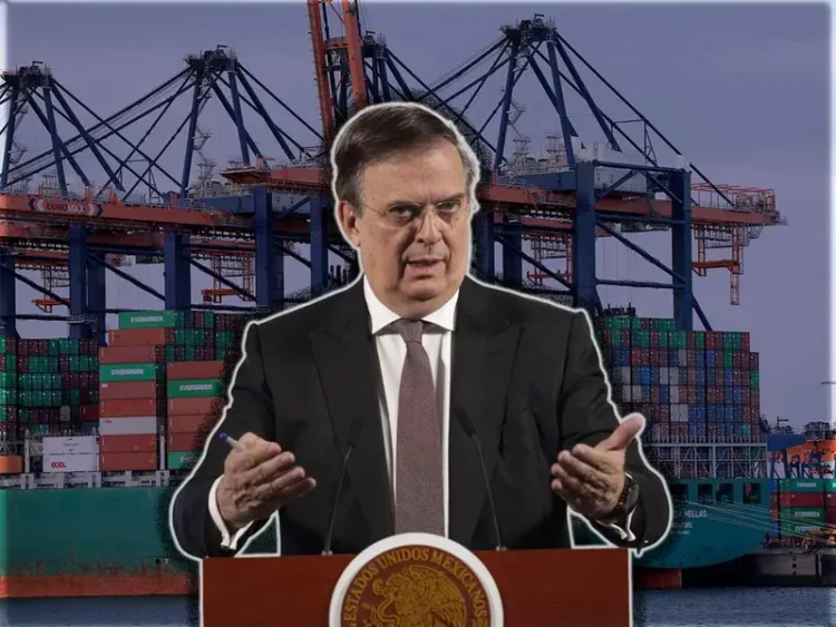 Ebrard busca trato preferencial para México ante aranceles de EE.UU.
