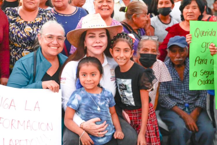 CARMEN LILIA CANTUROSAS Lanza programa ciudadano “Presidencia Cerquita de Ti”