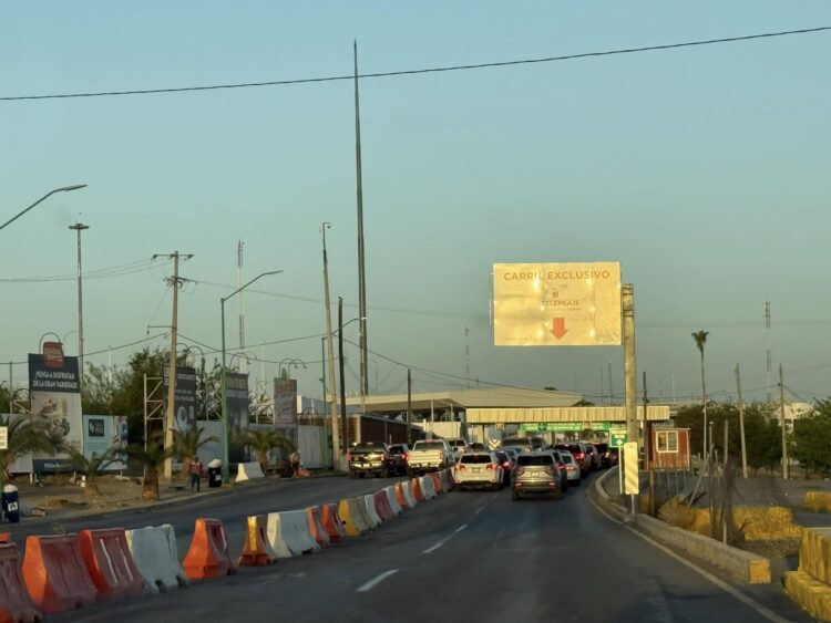 POR FILAS Sugieren usar prepago en cruce de puente II