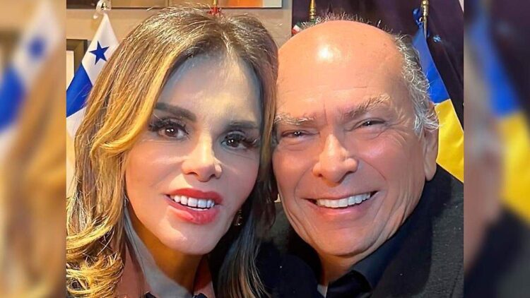 LA CAPTAN CON EL PAPÁ DE CHECO PÉREZ DE LA MANO ¿Lucía Méndez estrena amor?