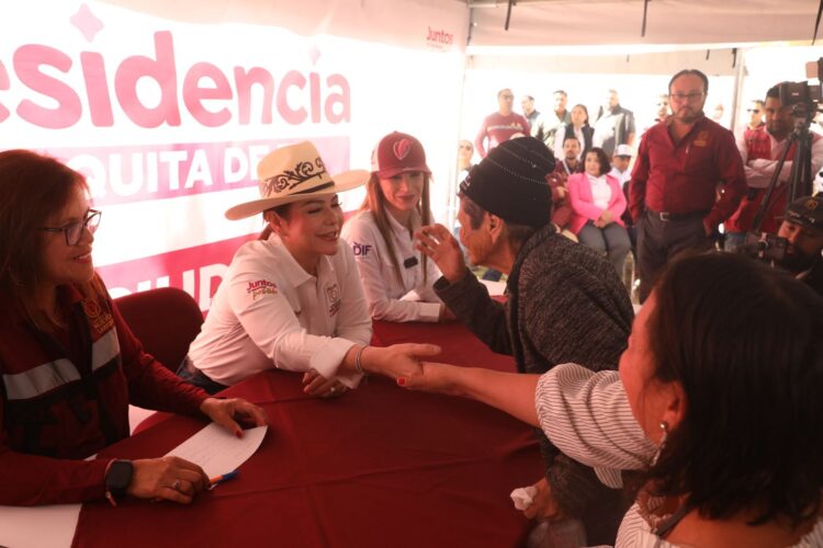 LOS ATIENDE CARMEN LILIA Gobierno municipal lleva atención directa a vecinos