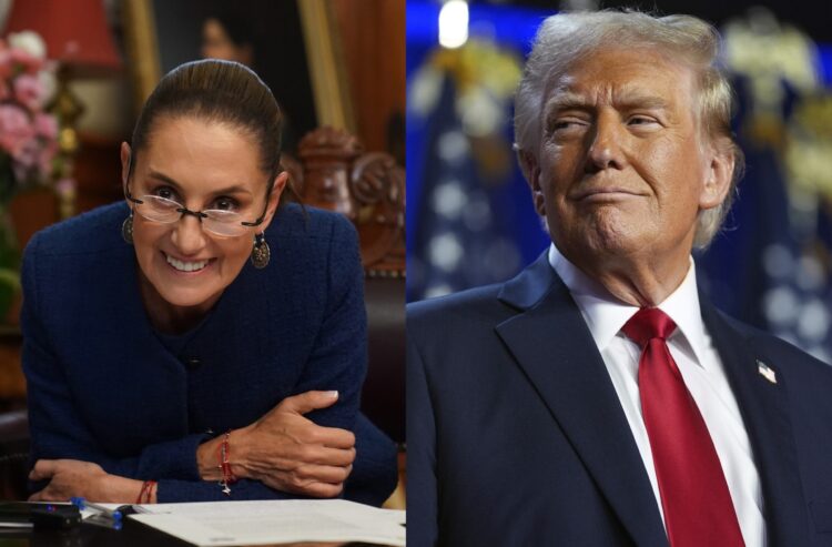 México evita aranceles de EE.UU. hasta abril tras acuerdo entre Trump y Sheinbaum