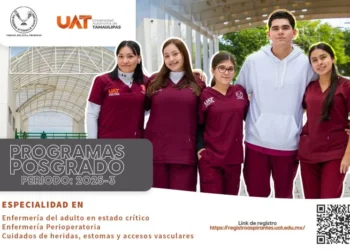 Oferta UAT especialidades de Enfermería en Victoria 