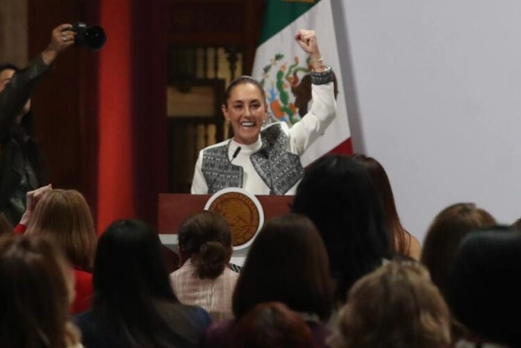 RESALTA SHEINBAUM Avance en la paridad de género en México
