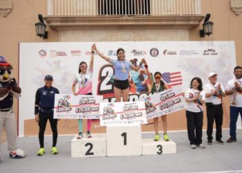 FUE UN ÉXITO Corredores brillan en el Maratón Binacional 2025