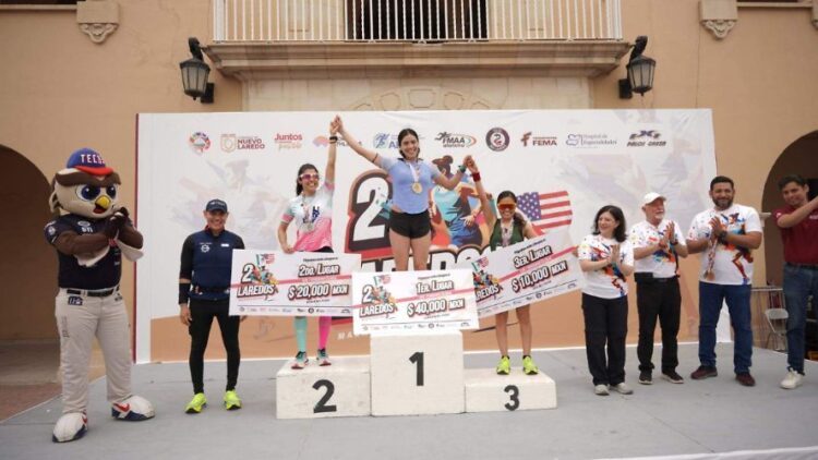 FUE UN ÉXITO Corredores brillan en el Maratón Binacional 2025