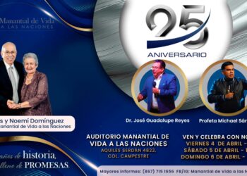 Manantial de Vida a las Naciones celebra 25 años de fortalecer familias