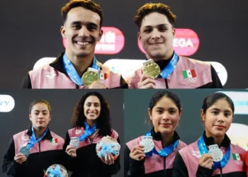México brilla en el Mundial de Clavados 2025: segundo lugar en el medallero general