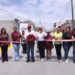 CARMEN LILIA CANTUROSAS Entrega la rehabilitación de plaza para familias de Villas