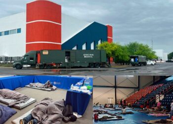 UAT en Reynosa: refugio temporal en apoyo a damnificados por inundación