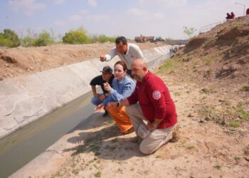 ANTE TEMPORADA DE CICLONES Supervisa alcaldesa limpieza de arroyos