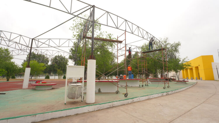 GOBIERNO MUNICIPAL Rehabilita los espacios públicos para Pascua