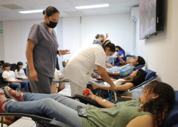 Colabora UAT en campaña para la donación de sangre