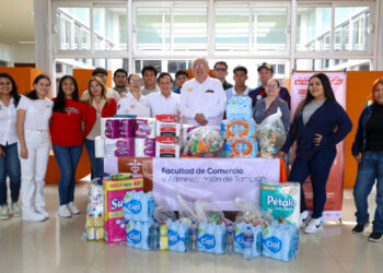 Envía UAT víveres en apoyo a damnificados de Reynosa