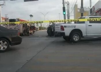 Inicio TRÁGICO del Jueves Santo: Muere mujer en accidente vehicular en Nuevo Laredo
