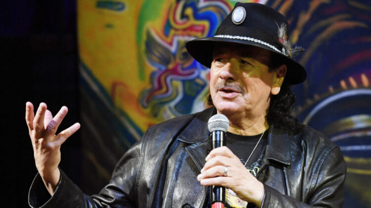 Carlos Santana previo a dar un concierto Es hospitalizado de emergencia