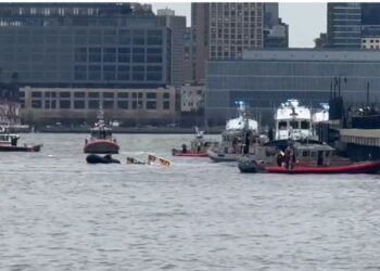 TRAGEDIA EN EL HUDSON Al menos 4 muertos en accidente de helicóptero