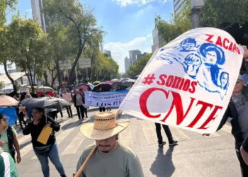 ANUNCIA CNTE Paro nacional y plantón en el Zócalo el 15 de mayo