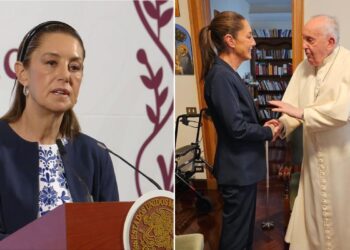 Sheinbaum se expresa sobre el fallecimiento del Papa Francisco: «Es una pérdida dolorosa»