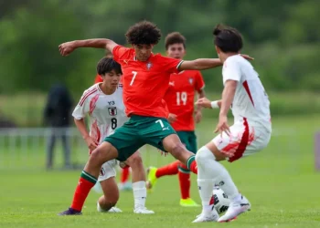 Cristiano Jr debutó asi con la selección de Portugal
