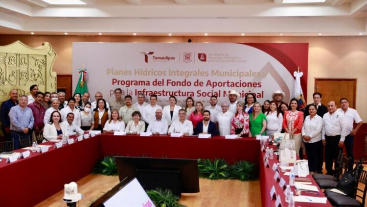 RECONOCE AMÉRICO Nuevo Laredo, referente estatal en obra hidráulica