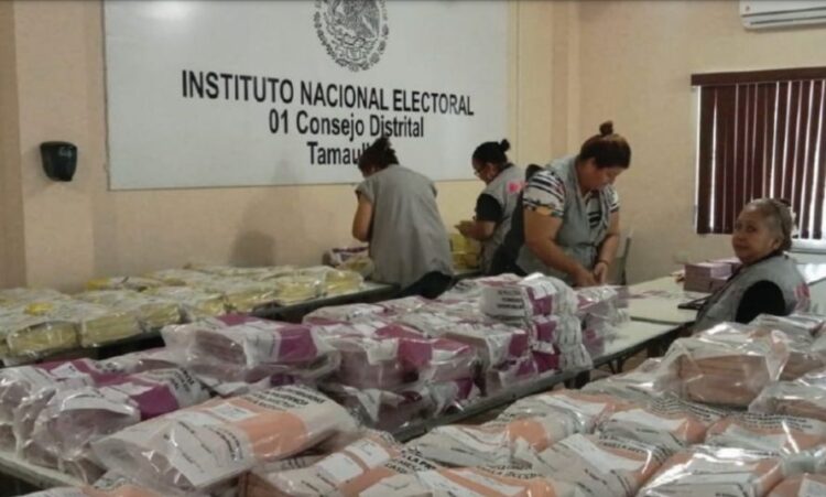 A HORAS DE LA HISTORIA INE listo para jornada electoral del domingo