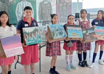 Exposición infantil promueve arte y conciencia ambiental