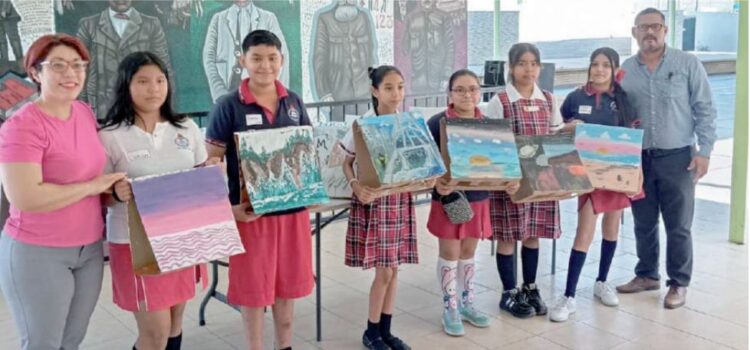 Exposición infantil promueve arte y conciencia ambiental
